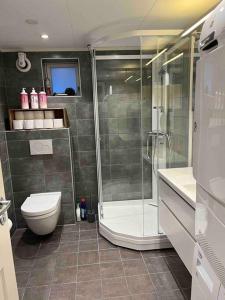 Koupelna v ubytování Gimle Casa + 9 fotografií