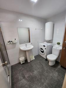 Et badeværelse på Minimal apartment costa tropical