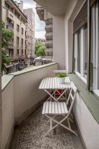 Balkon oz. terasa v nastanitvi ZigZag Belgrade