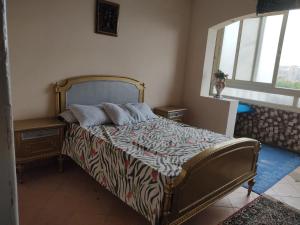 Postel nebo postele na pokoji v ubytování Elkhaima motel