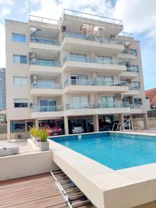 Πισίνα στο ή κοντά στο Apartamento en Luna Azul 2