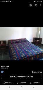 a screenshot of a picture of a bed in a room at Ruca Leiva in San Carlos de Bariloche