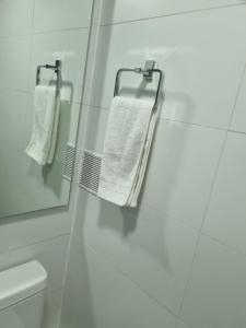 Koupelna v ubytování Apartamentos Bauerle Curitiba
