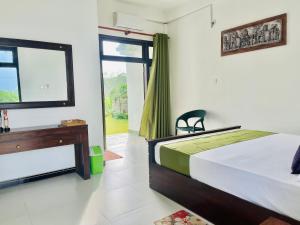 Postel nebo postele na pokoji v ubytování Aura Villa
