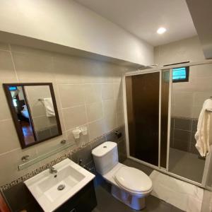 Koupelna v ubytování Rimba Alor Orchard Villas Villa Alor