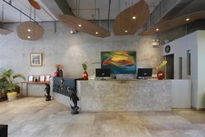 Vstupní hala nebo recepce v ubytování Aloha Boracay Hotel