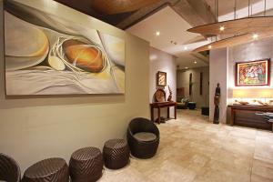 Posezení v ubytování Aloha Boracay Hotel