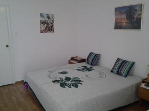 Apartment Novo Marija tesisinde bir odada yatak veya yataklar