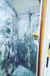 ポートディクソンにあるBagan Pinang Guest Houseのバスルーム(シャワー、シャワーヘッド付)が備わります。
