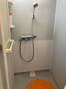 Koupelna v ubytování GreenHotel