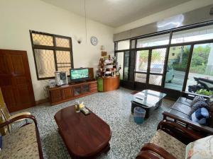 Posezení v ubytování Ya Yuan Homestay