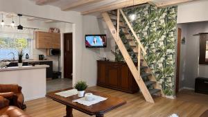 Kuchnia lub aneks kuchenny w obiekcie Apartament Zacisze