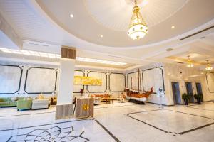 Posezení v ubytování Hamdan Plaza Hotel Salalah, an HTG Hotel
