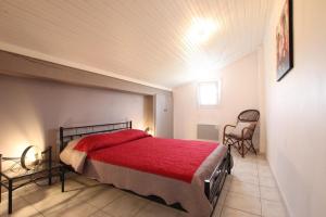 Llit o llits en una habitació de Axuri-alde