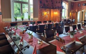 Restaurace v ubytování Hotel Altes Badehaus