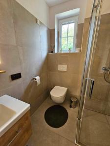 Koupelna v ubytování Horský apartmán MIKI