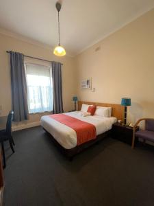 Postel nebo postele na pokoji v ubytování Princes Lodge Motel