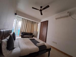 Posezení v ubytování 4 BHK Private Villa Near Calangute