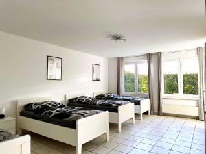 Postel nebo postele na pokoji v ubytování Schöne Apartments I private Parkplätze I home2share