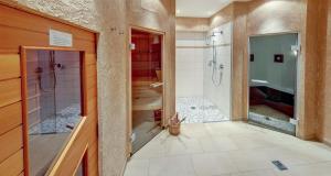 Kúpeľňa v ubytovaní Appartements Am Burgsee