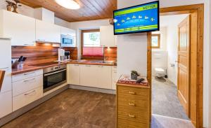 Kuchyňa alebo kuchynka v ubytovaní Appartements Am Burgsee