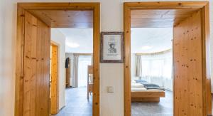 Posteľ alebo postele v izbe v ubytovaní Appartements Am Burgsee