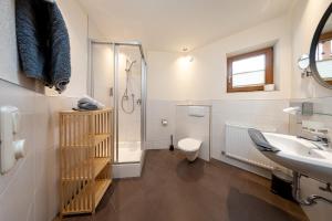 Kúpeľňa v ubytovaní Appartements Am Burgsee