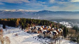 Widok na góry z tego apartamentu