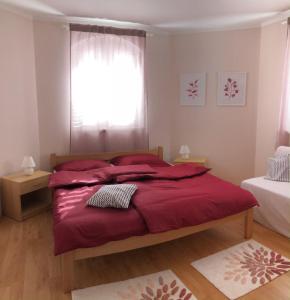 Postel nebo postele na pokoji v ubytování Apartments Dante