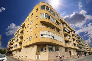 Budynek, w którym mieści się apartament