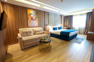 Posezení v ubytování First Suites Hôtel