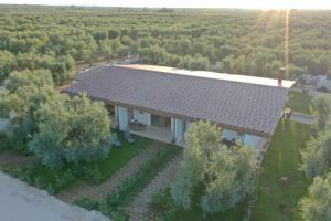 an aerial view of a house with a roof at I SECOLARI in Sannicandro di Bari
