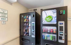 a vending machine in a room next to a wall at Extended Stay America Suites - Denver - Centennial in Centennial