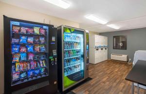 two vending machines in a room with drinks at Extended Stay America Suites - Philadelphia - Exton in Exton