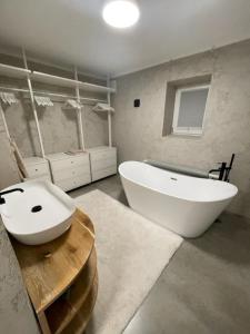 Gallery image of Tiny House, podkrovní apartmán a apartmán s výhledem do zahrady in Ostrava