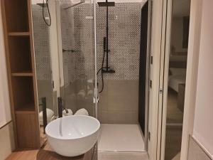 Koupelna v ubytování Panorama Hotel Friuli - Boutique Hotel