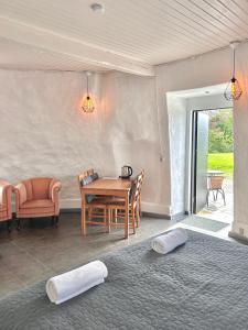 Posezení v ubytování Apartamenty Molle