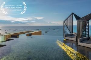 a rendering of a bridge over a body of water at Edge Central Pattaya Oasis in Pattaya Central +64 photos
