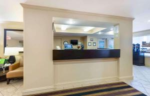 a lobby of a hotel with a reception desk at Extended Stay America Suites - Washington, DC - Tysons Corner in Tysons Corner