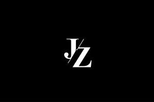 a black and white logo with the letter z at Riad Hostel JAD ZIAD in Marrakesh