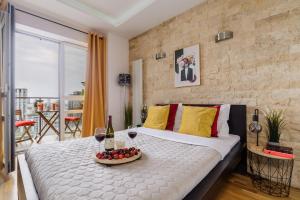 Fotografia z galérie ubytovania Lumina apart with balcony Platinum Tower vo Varšave