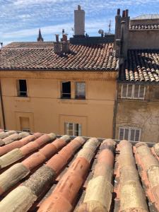 a view from the roof of a building at La Maison sur les Toits in Aix-en-Provence