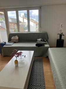 un soggiorno con divano e tavolo di Schweiz (304) a Basilea