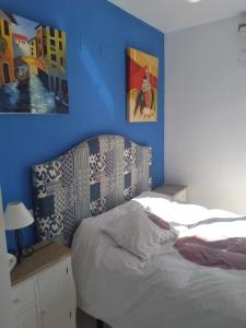 Postel nebo postele na pokoji v ubytování Atico Duplex 1ª