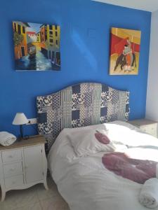 Postel nebo postele na pokoji v ubytování Atico Duplex 1ª