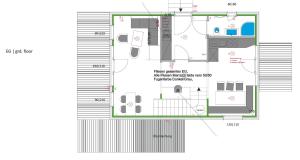 De plattegrond van Chalet Bellevue Murau