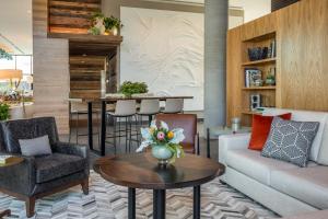 Posezení v ubytování Drey Hotel