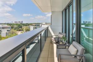 Balkón nebo terasa v ubytování Drey Hotel