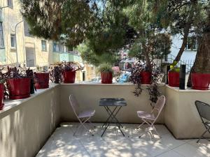 Balkón nebo terasa v ubytování Villa Pasha Tirana
