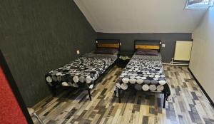 Postel nebo postele na pokoji v ubytování Kiev hotel